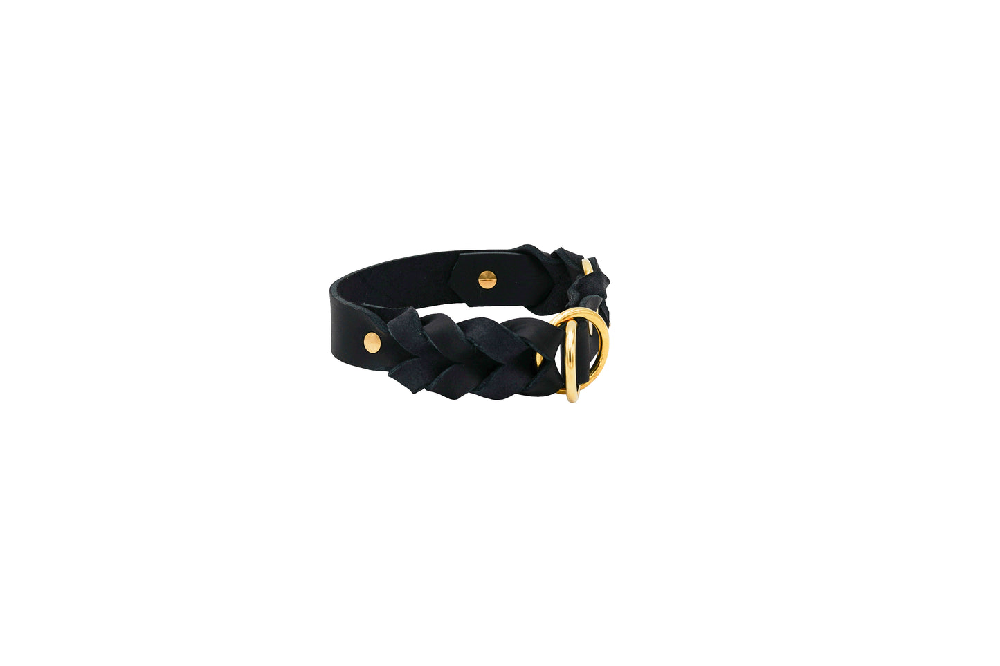 <transcy>Greased leather pull-stop collar</transcy>