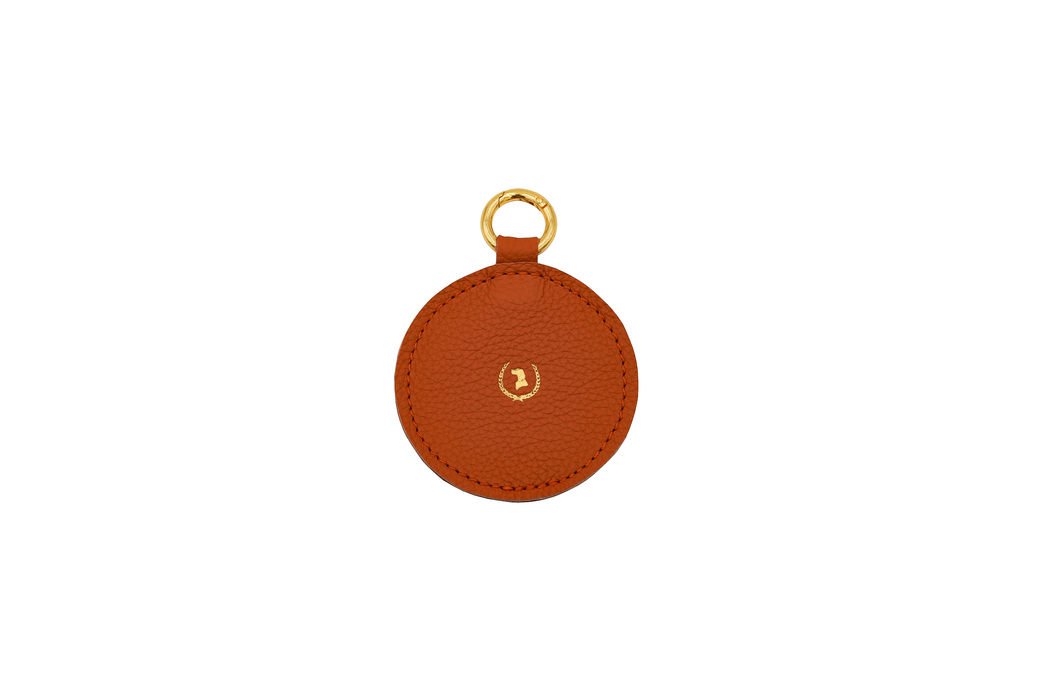 <transcy>Fat leather key ring small</transcy>