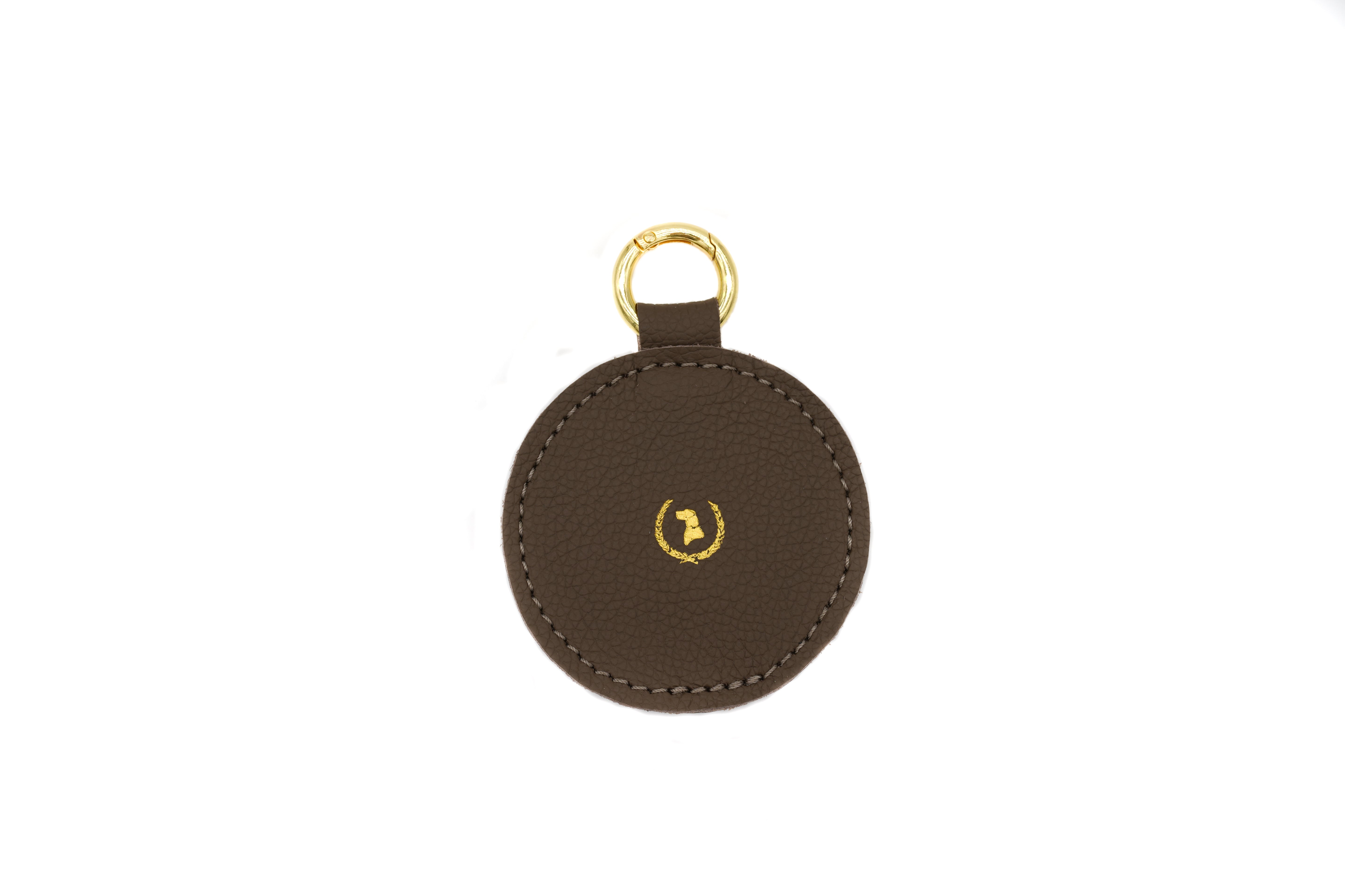 <transcy>Fat leather key ring small</transcy>