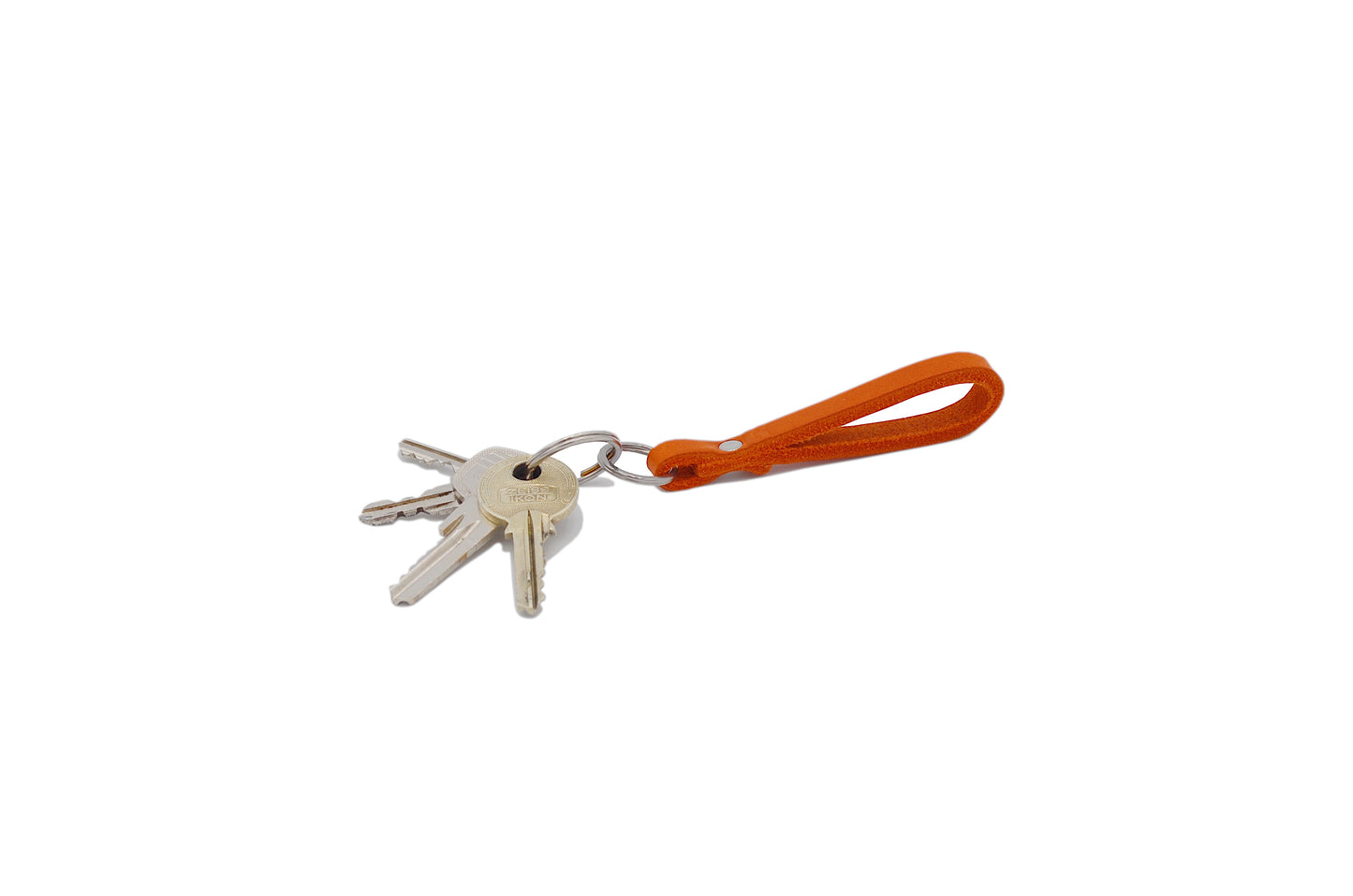 <transcy>Fat leather key ring small</transcy>