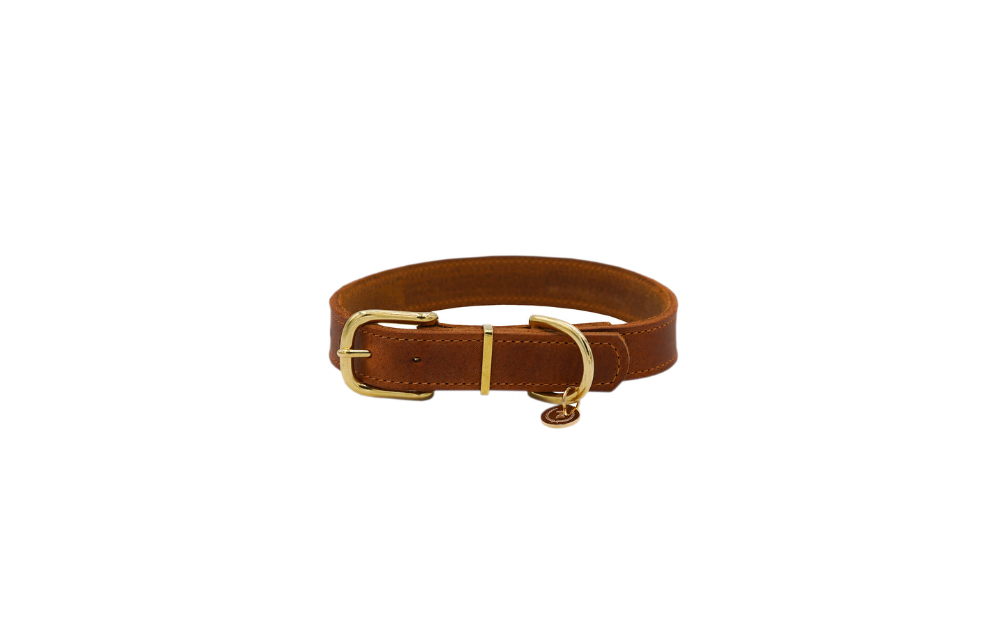 Fettlederhalsband Classic