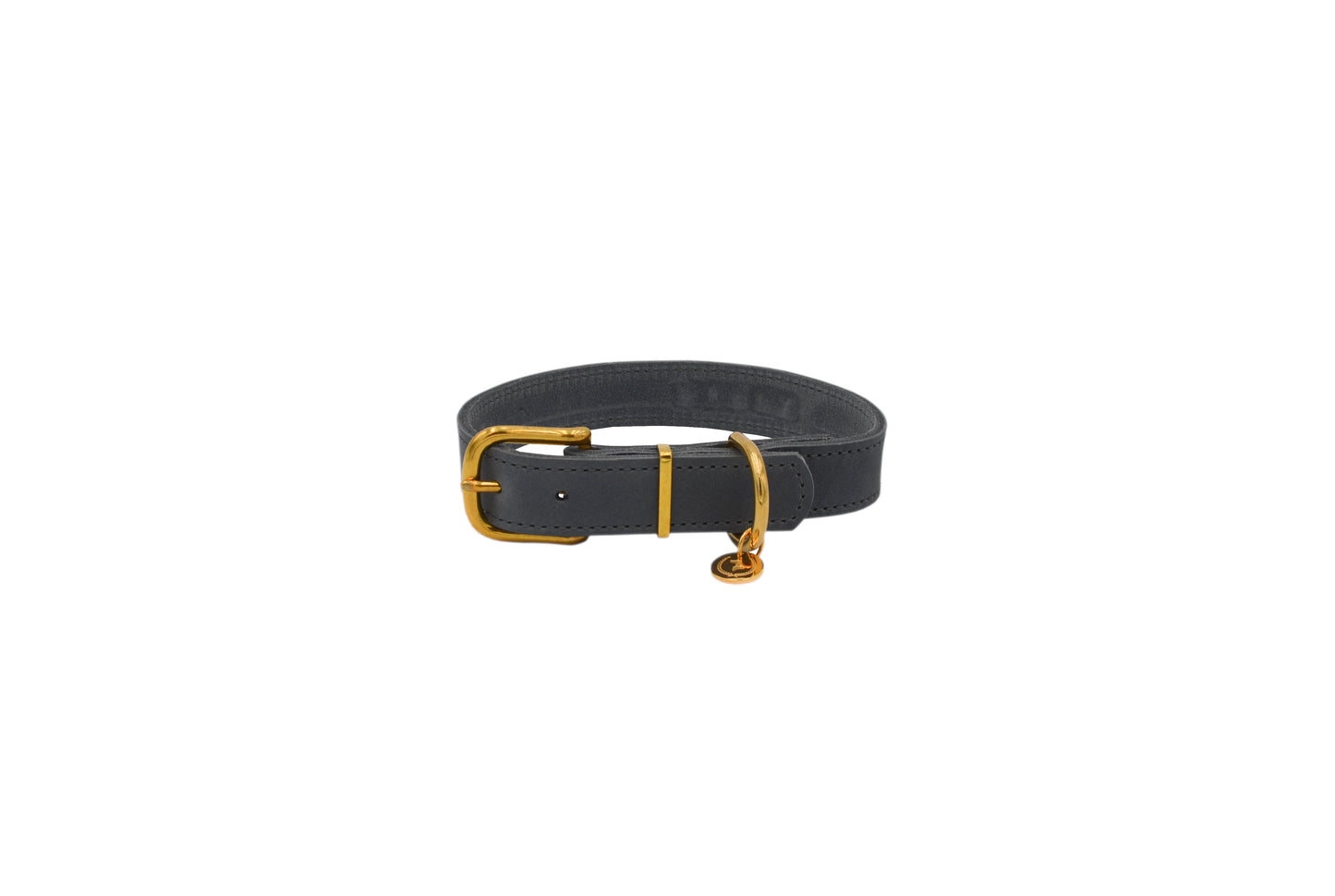 Fettlederhalsband Classic