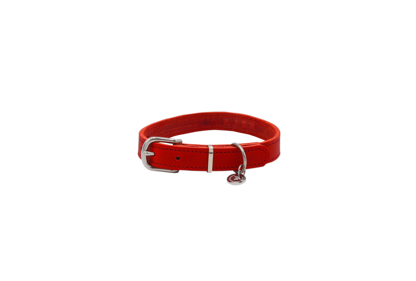Fettlederhalsband Classic