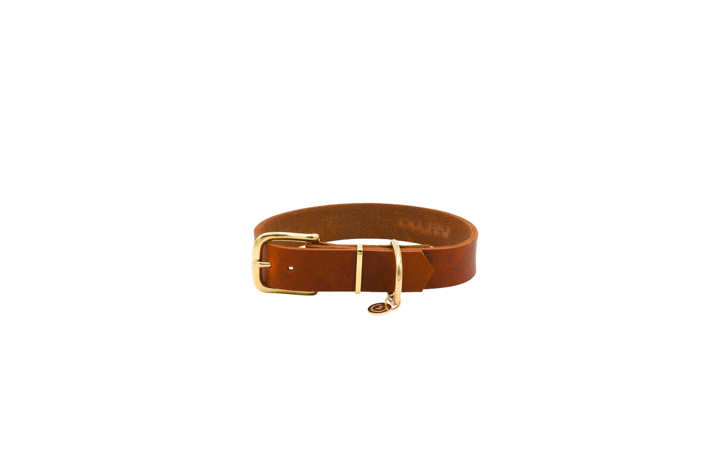 Fettlederhalsband
