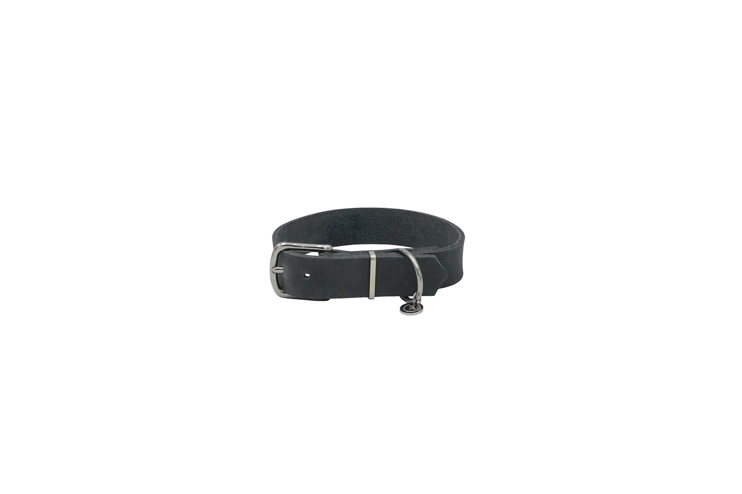 Fettlederhalsband