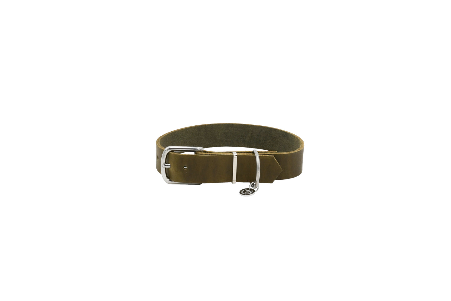 Fettlederhalsband