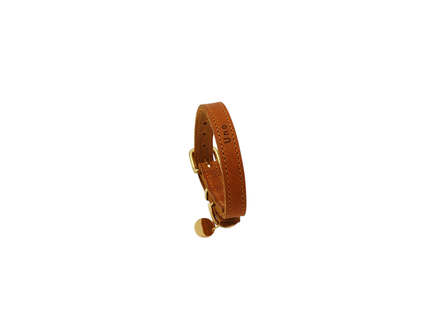 Fettlederhalsband Classic