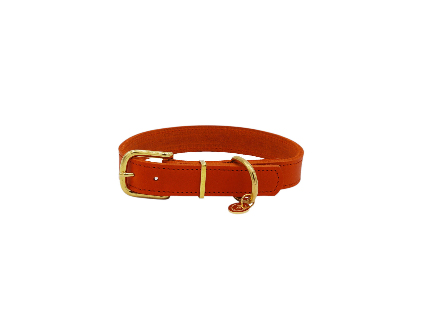 Fettlederhalsband Classic