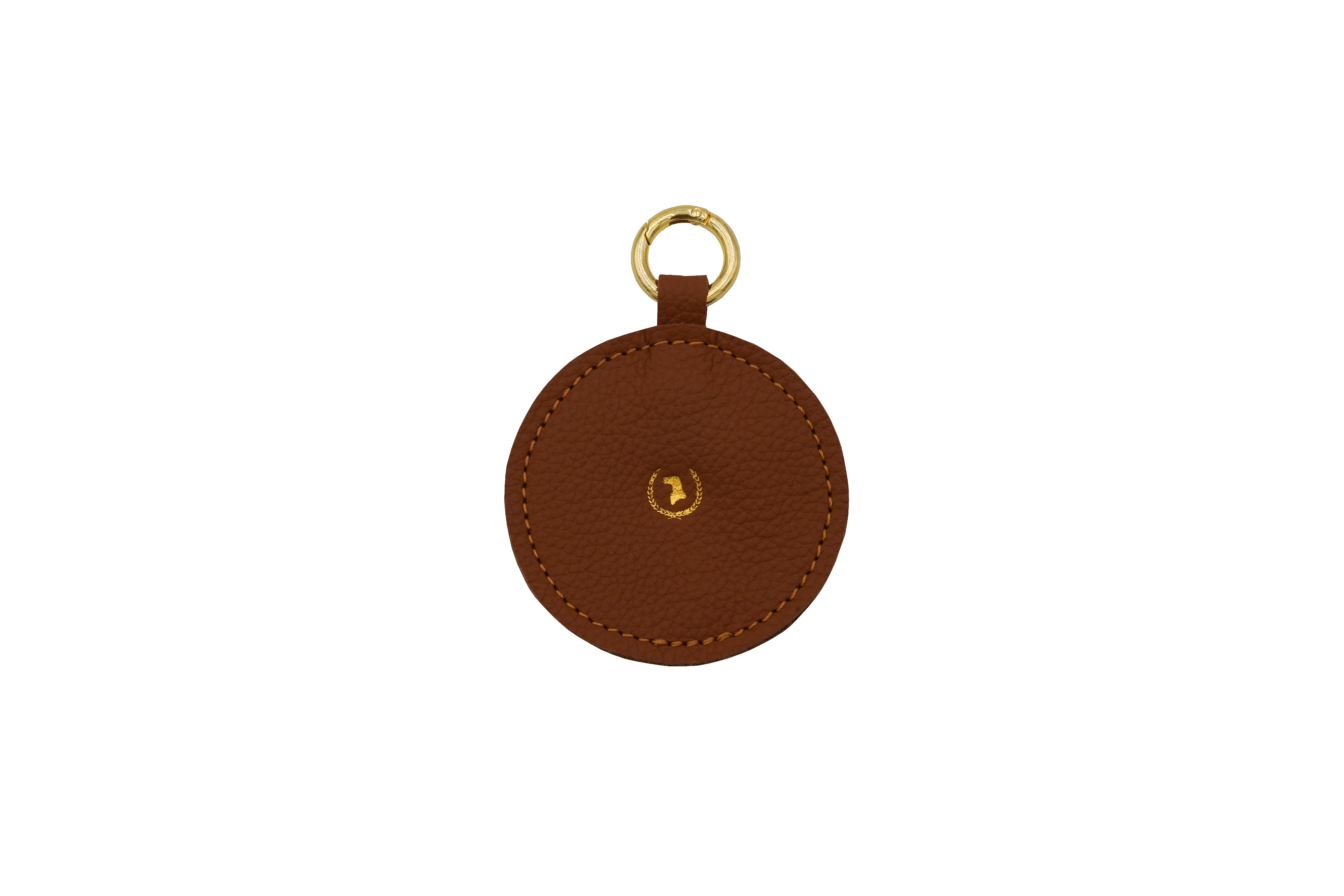 <transcy>Fat leather key ring small</transcy>