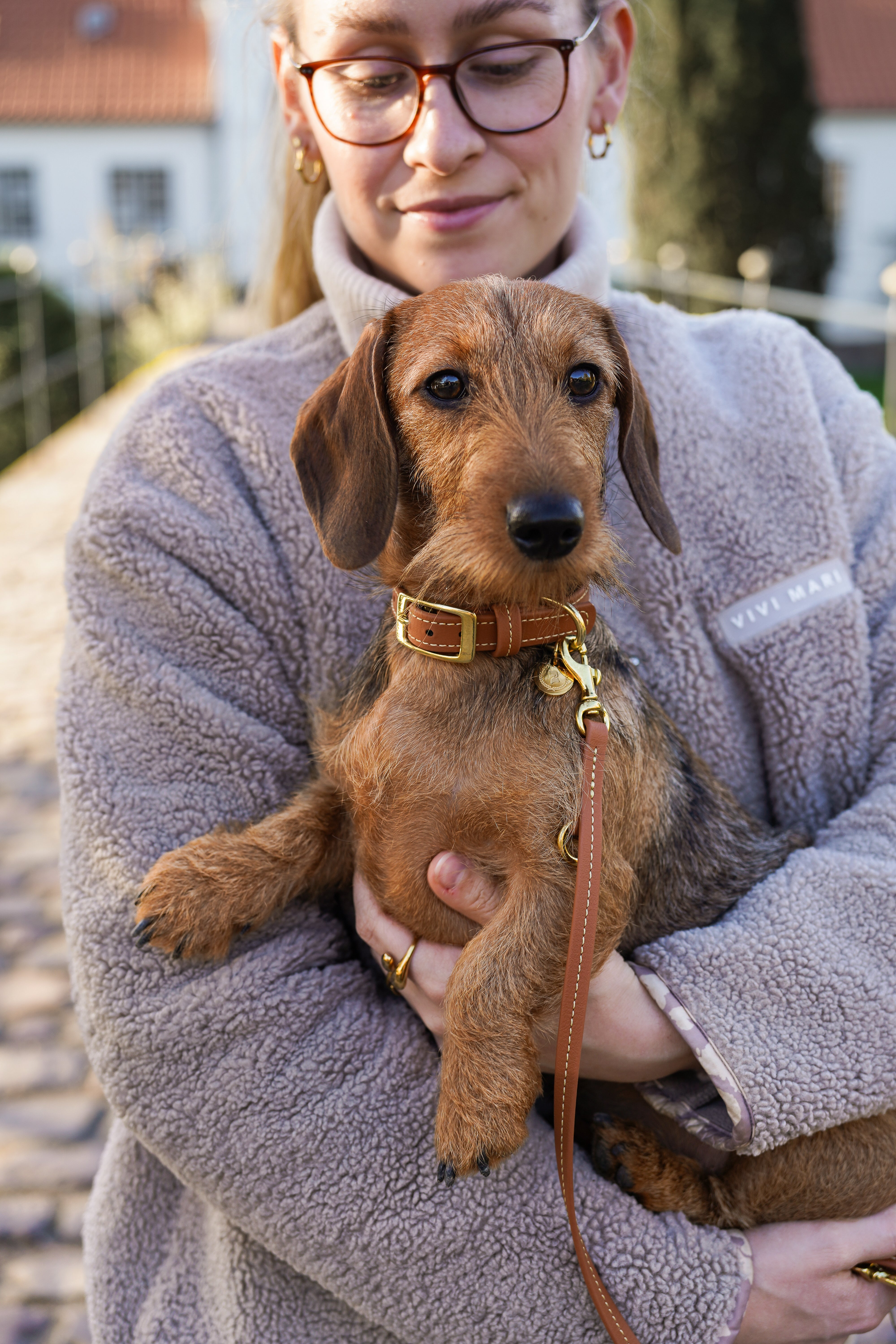 Biothane Halsband Nooka Toffee small