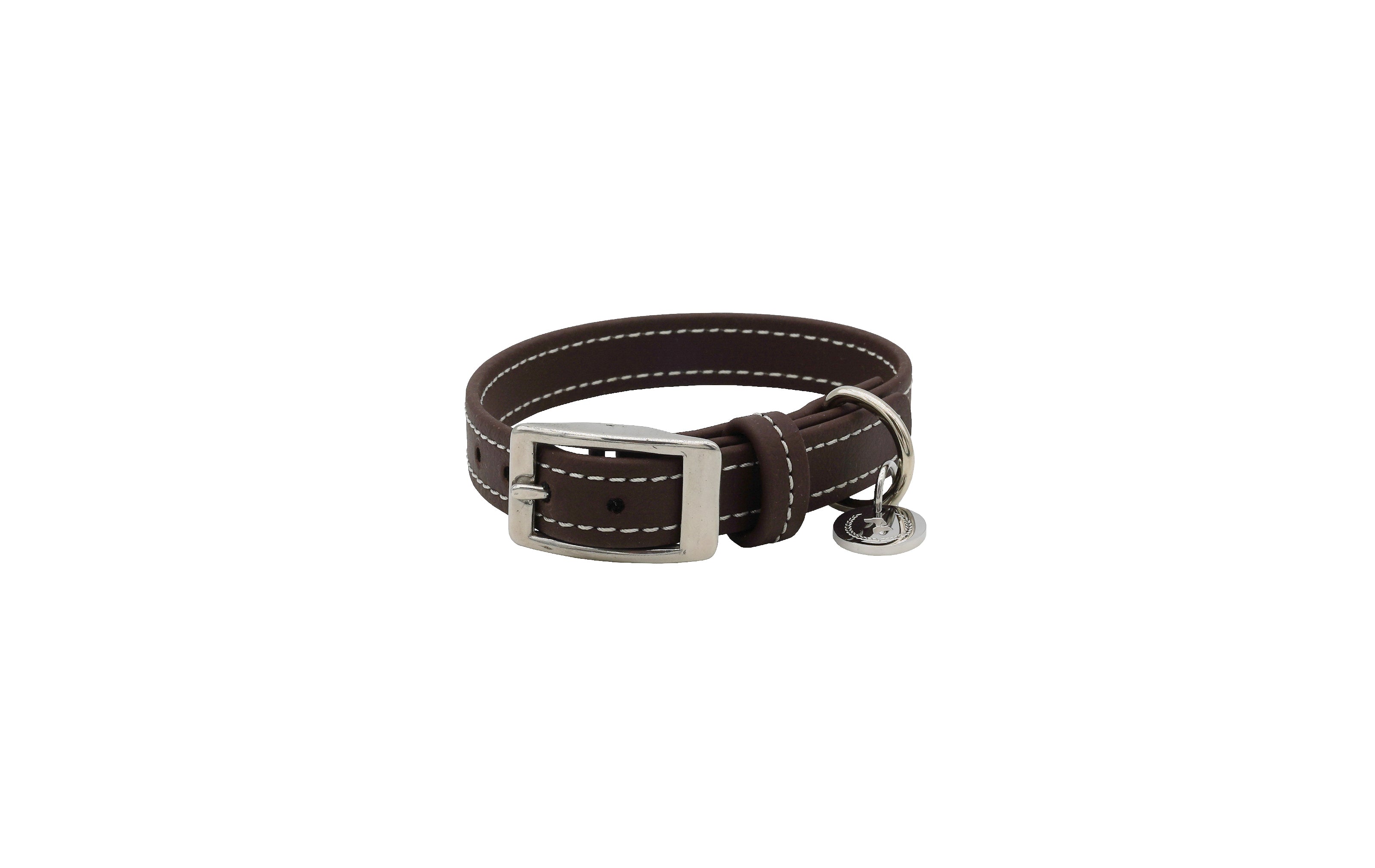 Biothane Halsband Nooka Chocolate small