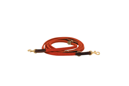 Maddison Small greased leather leash