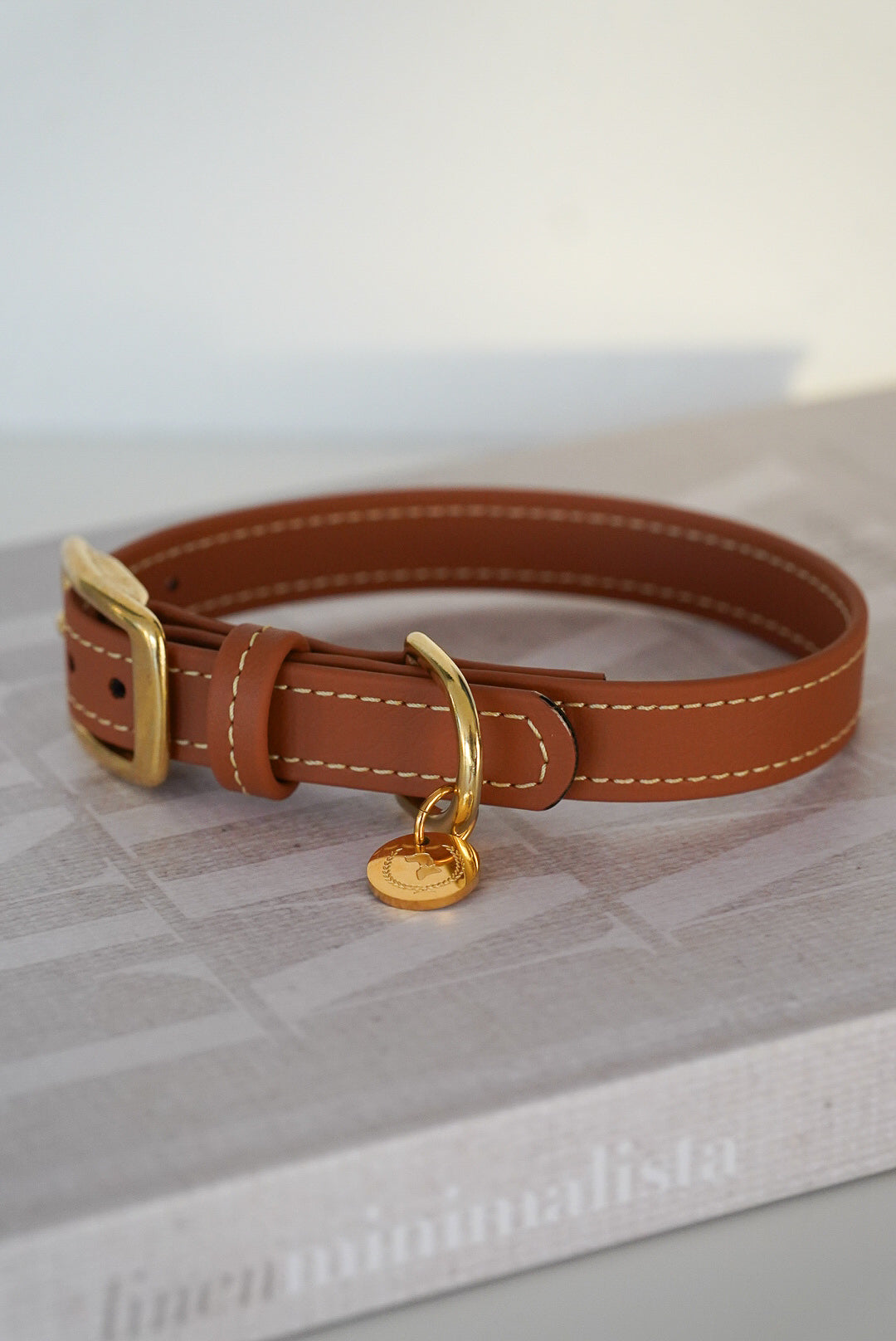 Biothane Halsband Nooka Toffee