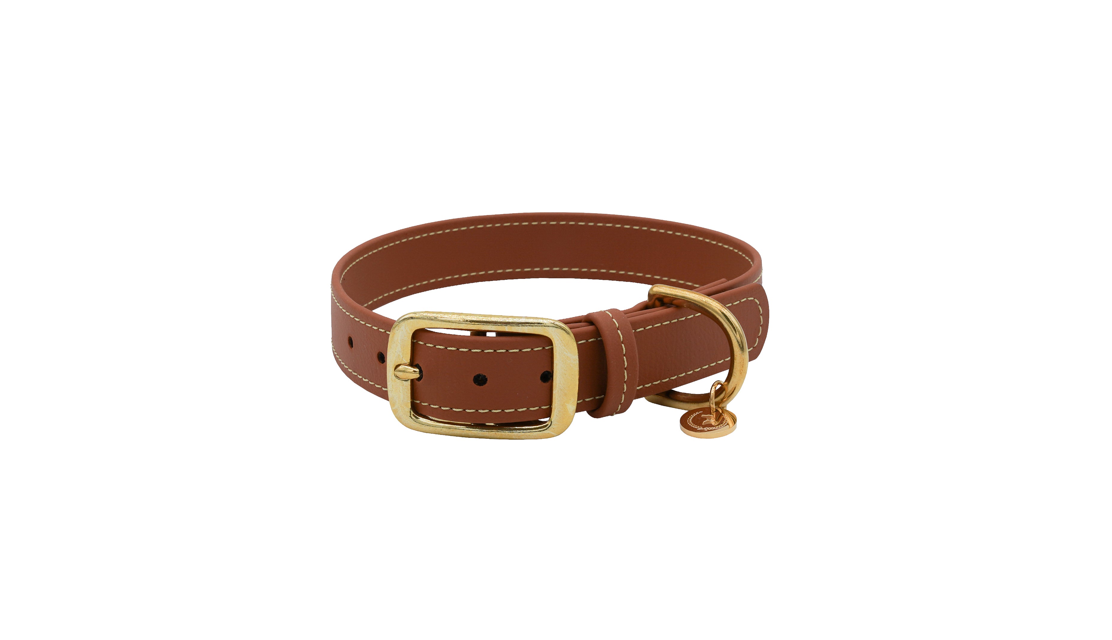 Biothane Halsband Nooka Toffee