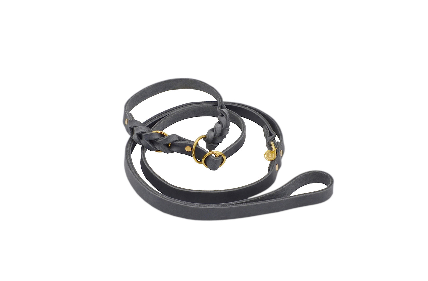 <transcy>Fat leather retriever leash</transcy>